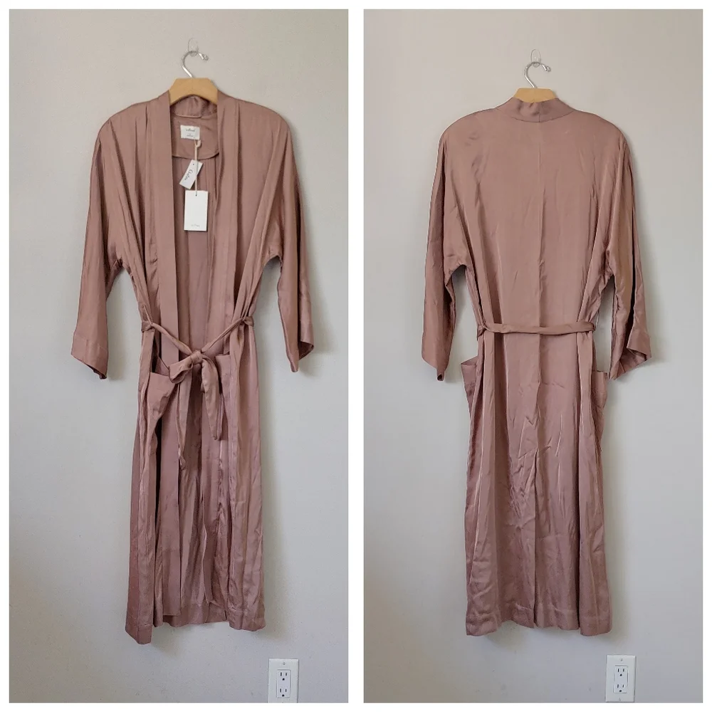 NWT Durante Jacket Robe Size Small Nutmeg - Picture 4 of 16